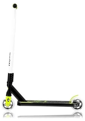 Lionelo - Gyermek roller WHIZZ fekete/fehér/sárga