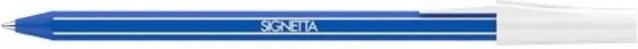 Golyóstoll, 0,7 mm, kupakos, ICO Signetta, kék (TICSI01)
