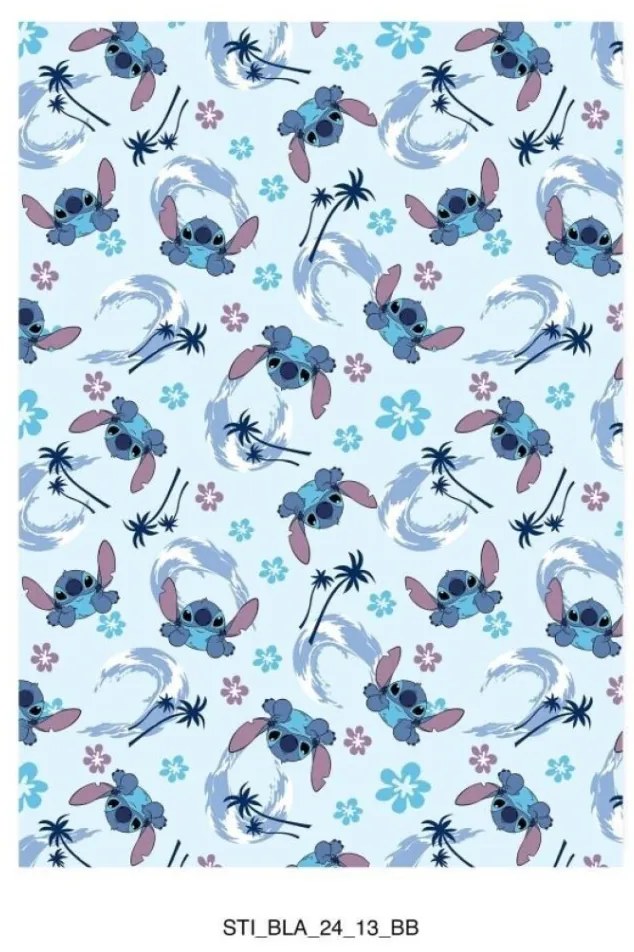 Disney Lilo és Stitch, A csillagkutya Paradise flanel takaró 110x150cm