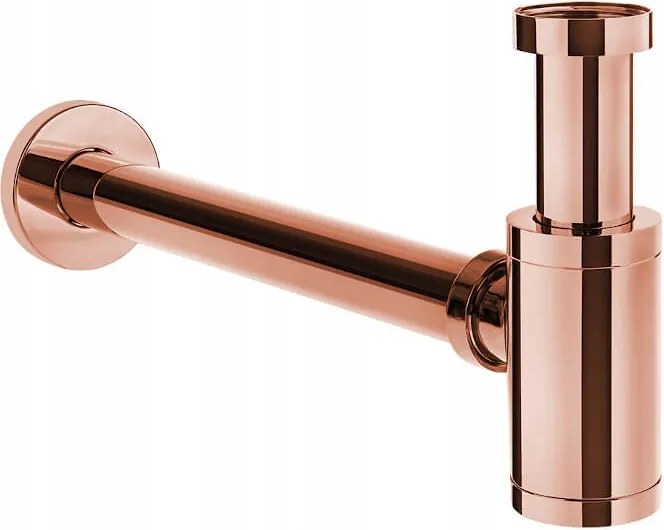 Mosdó szifon fém Rózsaszín Arany