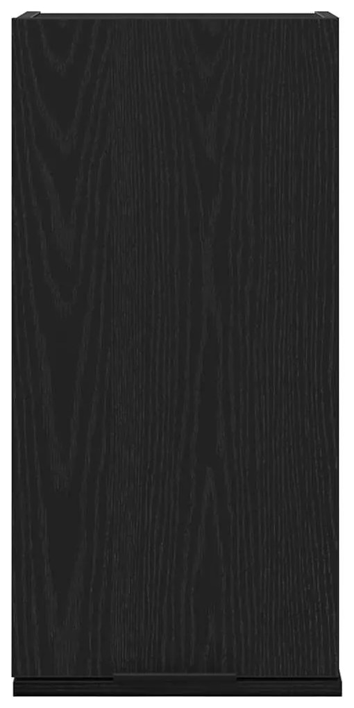 fekete tölgyfa fali szekrény 32 x 20 x 67 cm