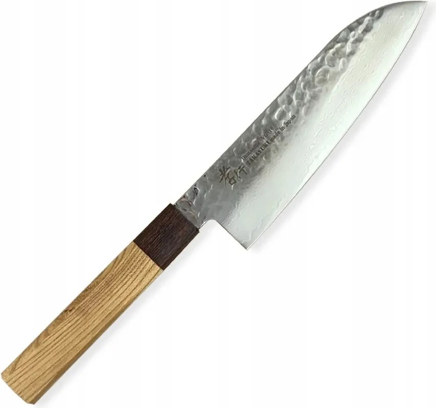 WA-Santoku kés 170mm, Sakai Takayuki VG-10 Zelkova Oktagon