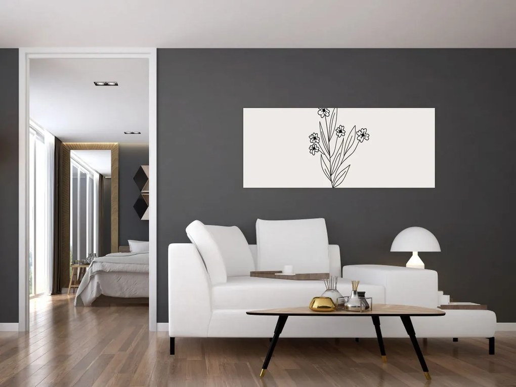 Kép - Mező Virág N⁰1 (120x50 cm)