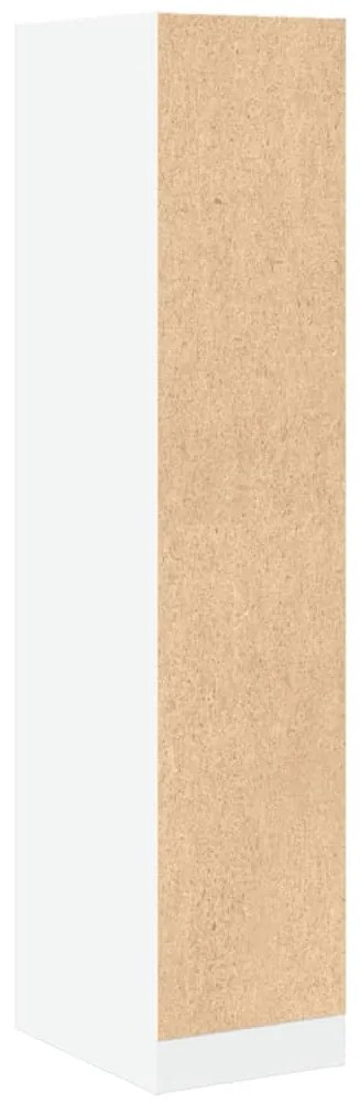 fehér patikusszekrény 30 x 41 x 144,5 cm rétegelt fából