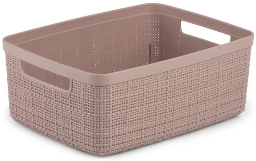 Curver Jute S doboz 5L rózsaszín