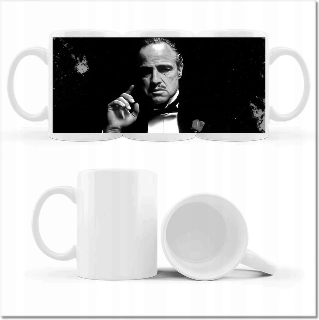 Corleone Keresztapa mintás bögre