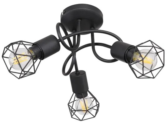 Brilagi - CAGE felületre szerelt csillár 3xE14/40W/230V