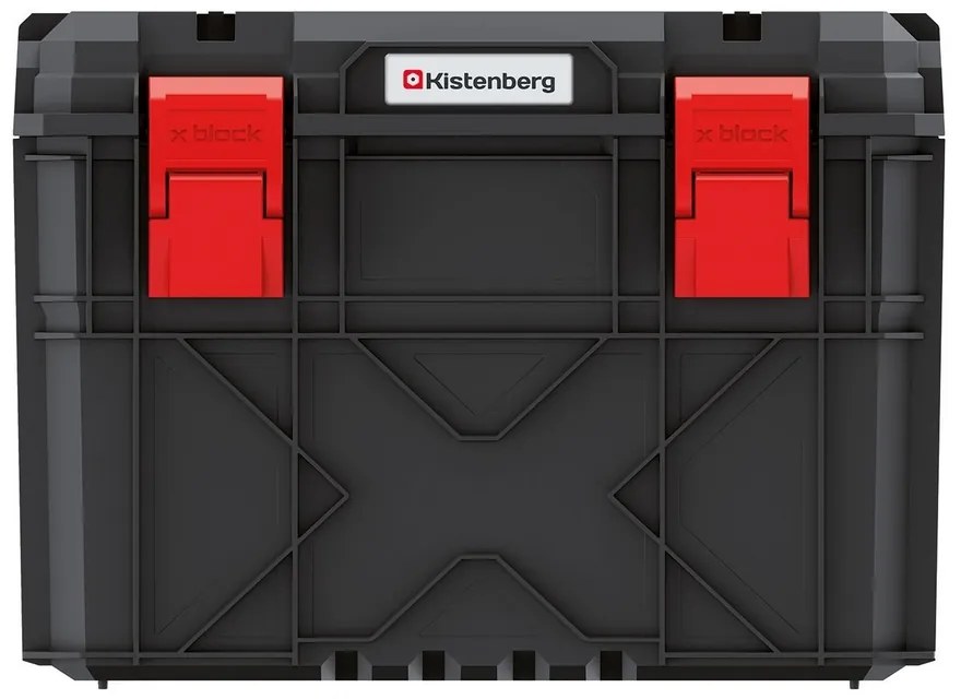 Szerszámtáska A, 40,7 cm, szorítórudak, fekete