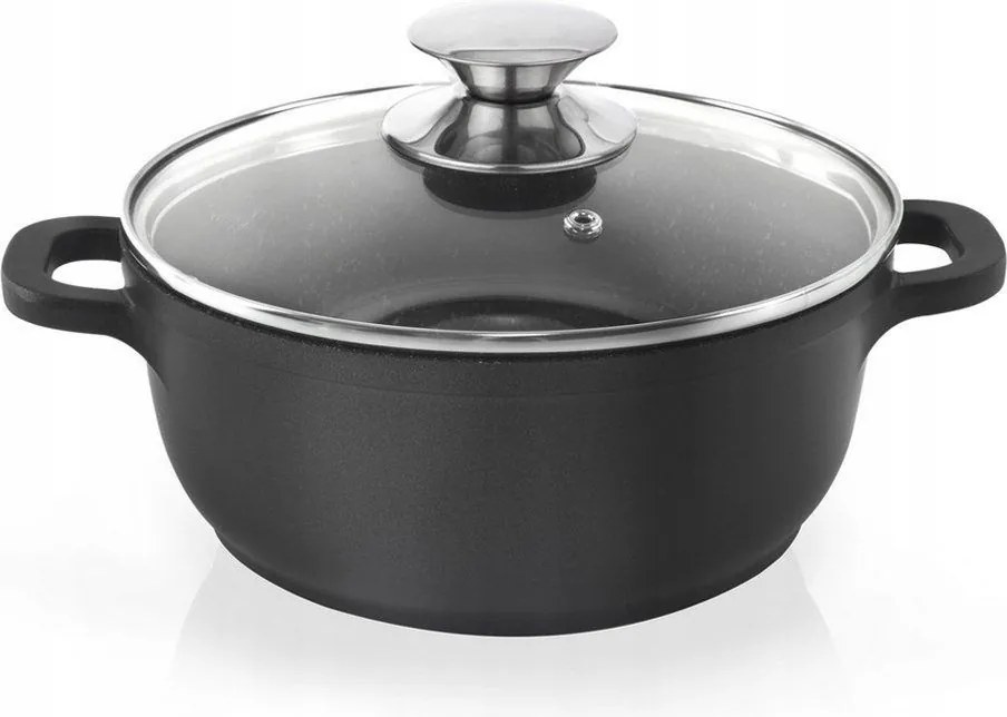 Gránit fazék pároló fedővel 16 cm 1,4L Grande