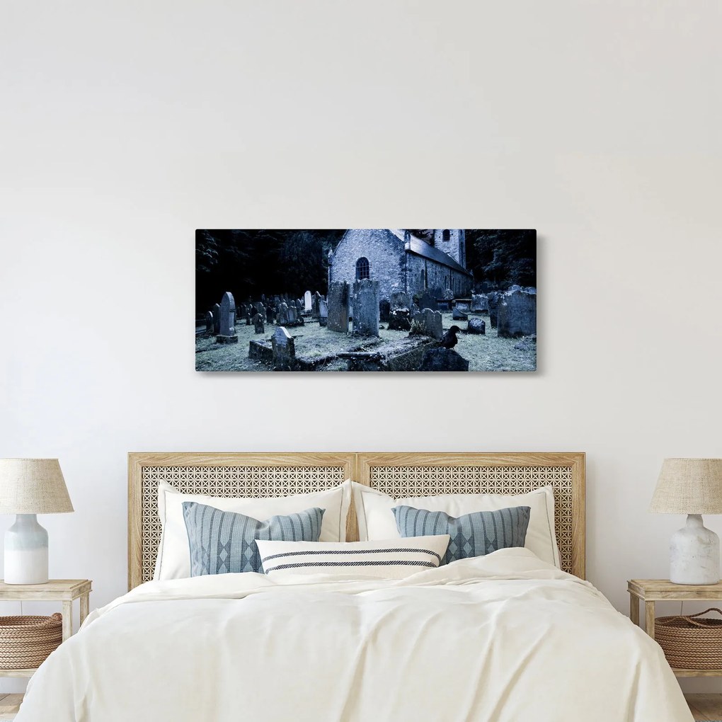 Kép - sötét éjszaka (120x50 cm)