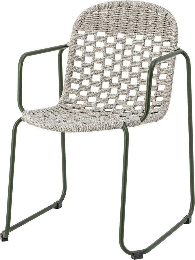 Szürke fém kerti szék Calana – Bloomingville