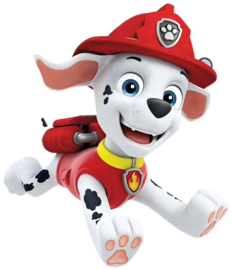 PIPPER. Matrica a kapcsoló felett "PAW Patrol - Marshall"