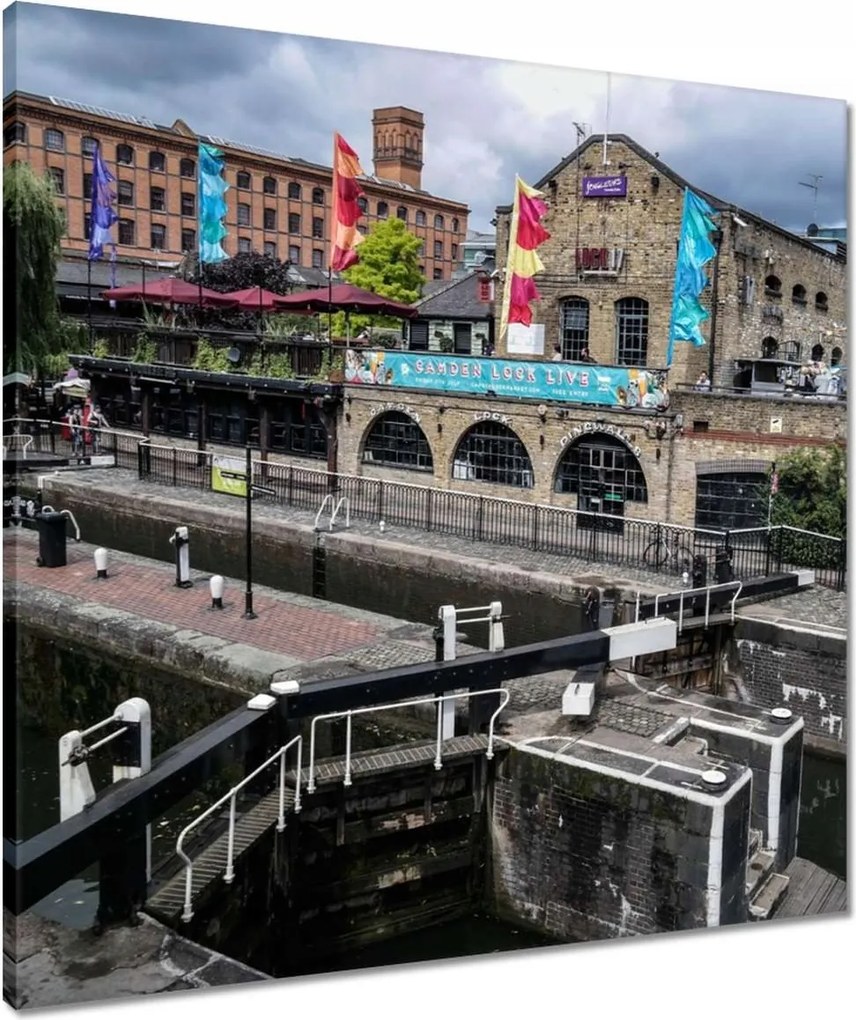 Vászonkép 60x60 Zsilip