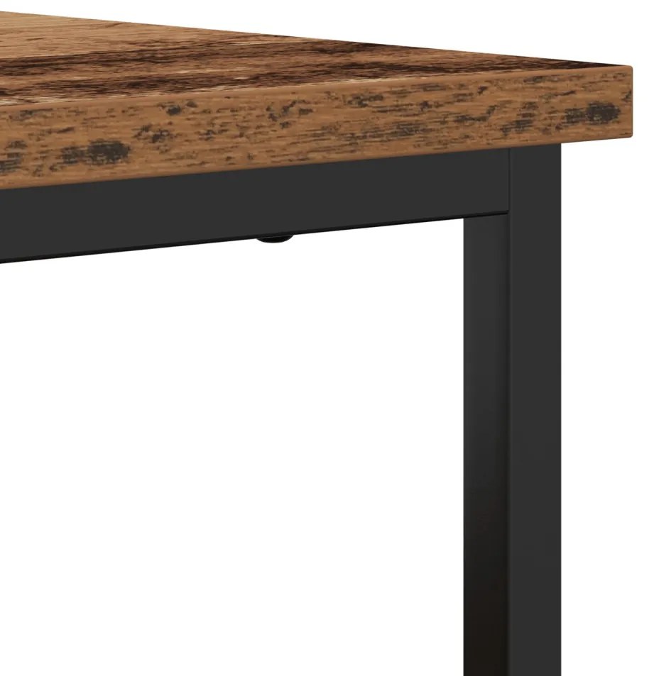 Old Wood oldalbord 69x35x80 cm Mérnöki Fa és Acél