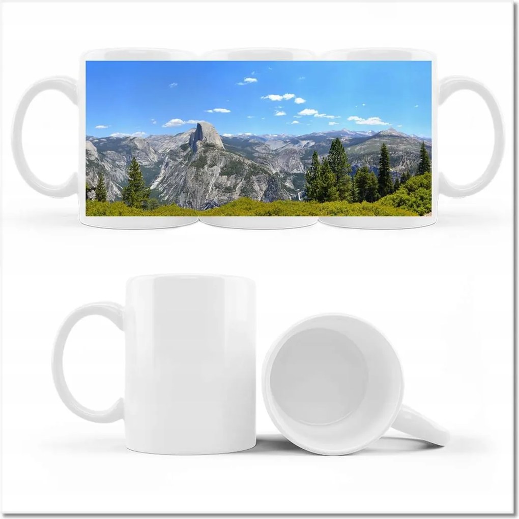 Fényképes bögre Hegyi tájkép Panoráma