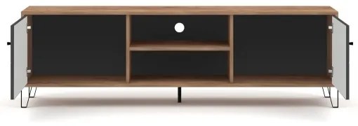 SULA TV-állvány, craft tölgy/fekete