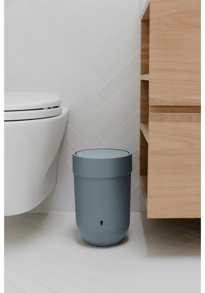 Kék műanyag szemetes 6 l Touch – Umbra