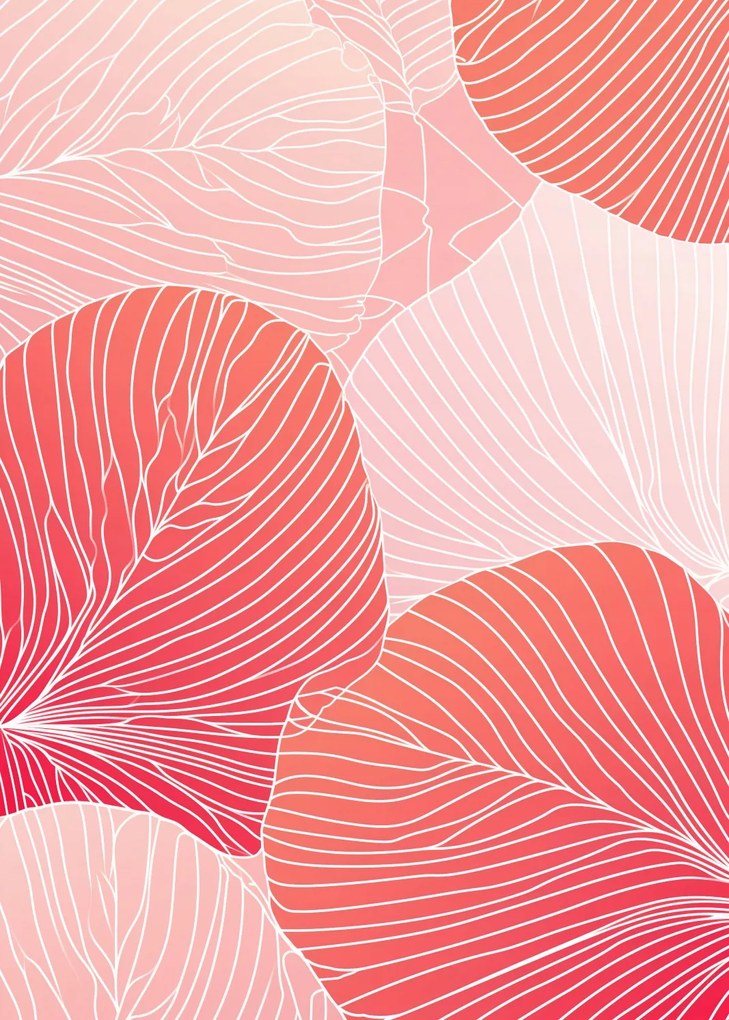 Poszter 25x35cm Korall kert