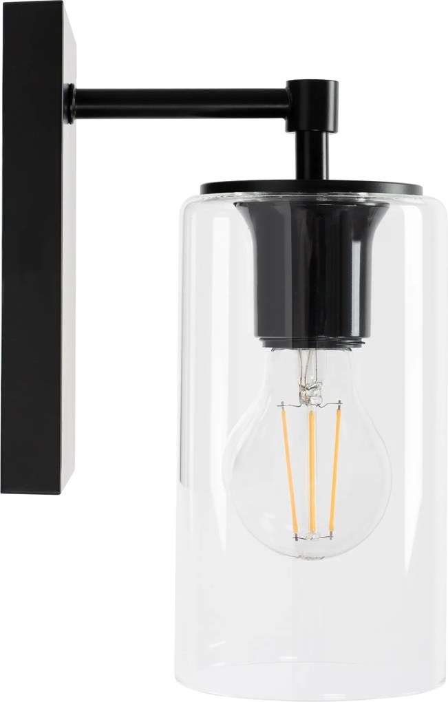 Fali lámpa Toolight fekete E27 60 W