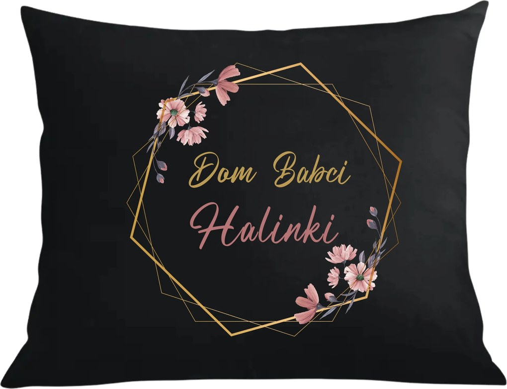 Párna párnahuzat Ajándék Nagyinak Nagymama napja Nagymama háza Név