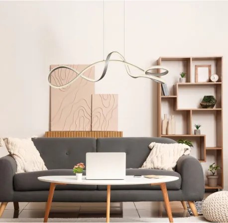 GLOBO 67341N SWIRL Modern Led Függesztett Lámpa IP20