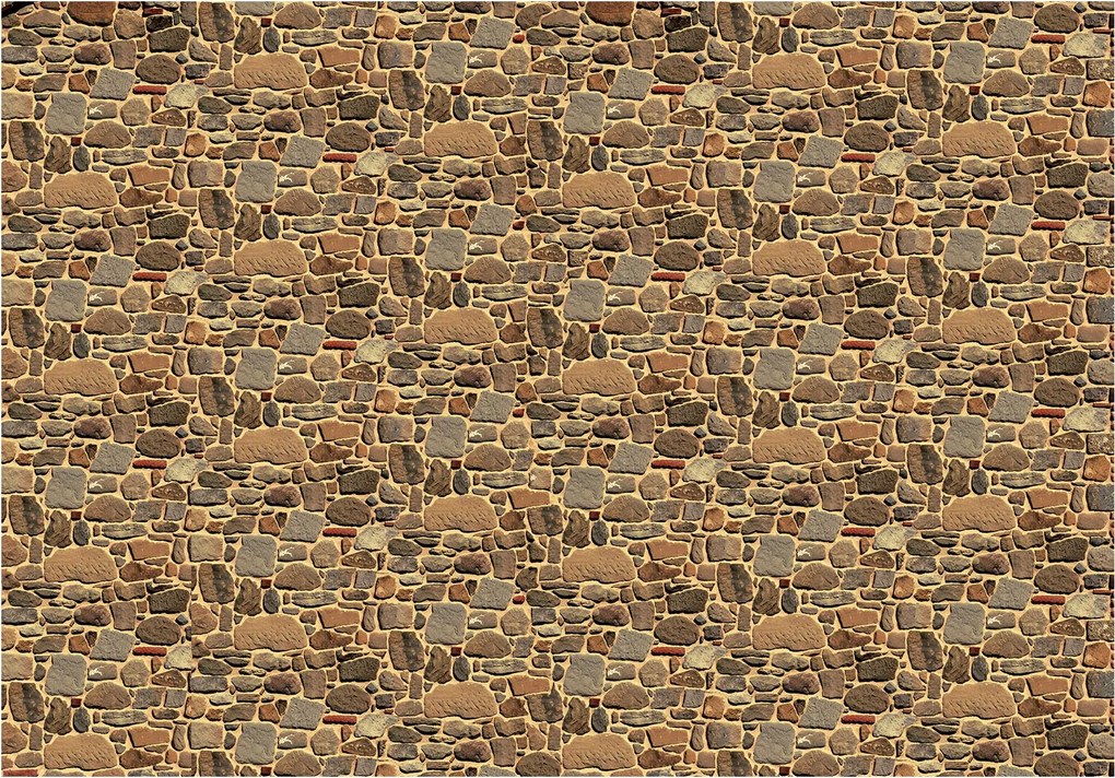 Flizelin fotótapéta Kövek tégla nappali hálószoba loft 368x254 +ragasztó