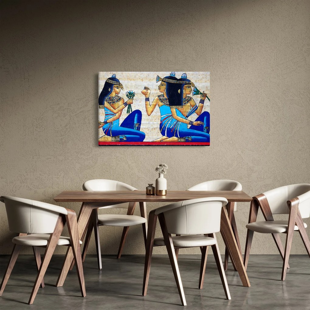 Kép - egyiptomi festmények (90x60 cm)