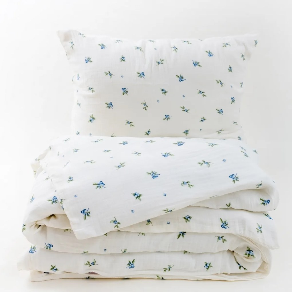 Matex Áfonya muszlin ágyneműhuzat, 140 x 200 cm, 70 x 90 cm