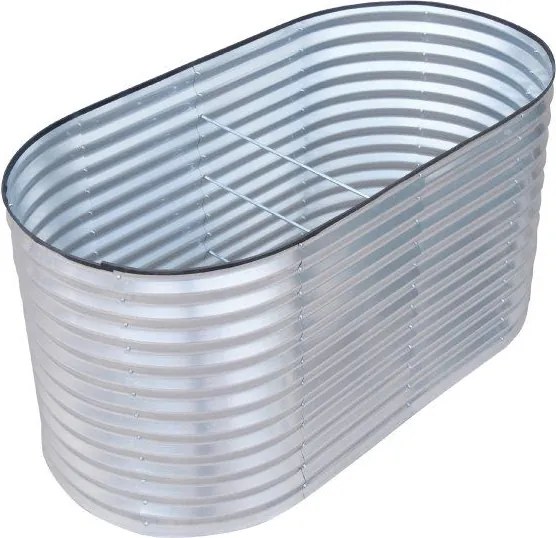 Furnigo Emelt ágyás 160x80x78 cm - ezüst