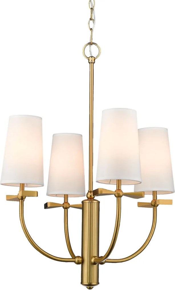 Cosmolight glamour modern csillár bow fehér sárgaréz cosp04190br