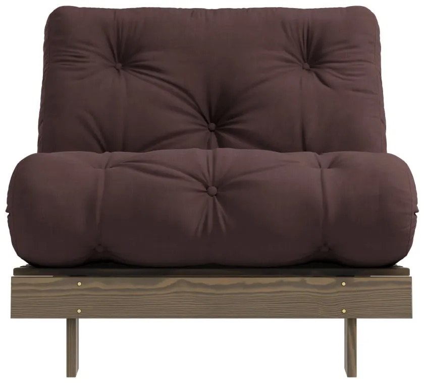 Sötétbarna fotel Roots – Karup Design