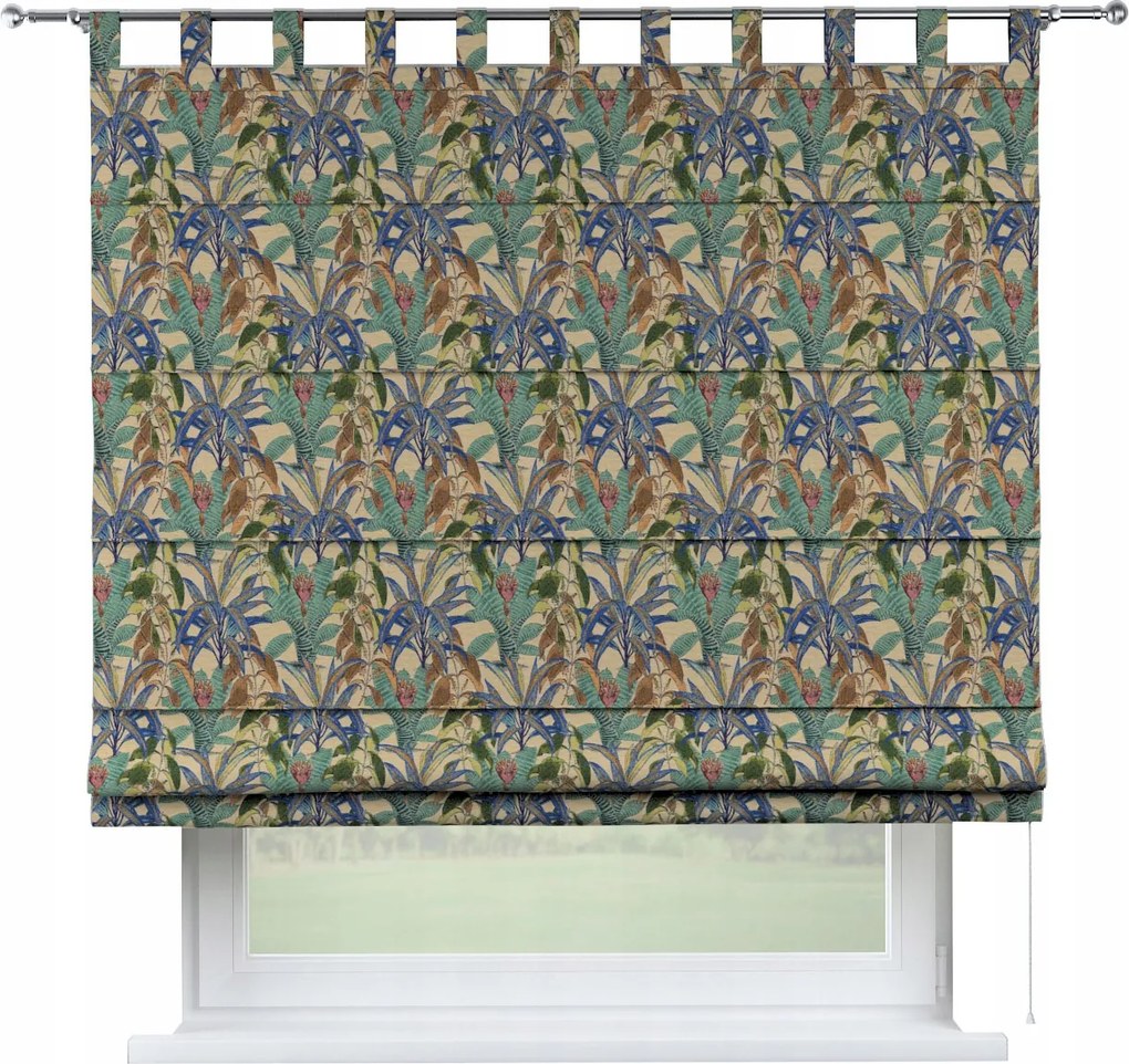 Kész római roló Verona 120x150cm kék