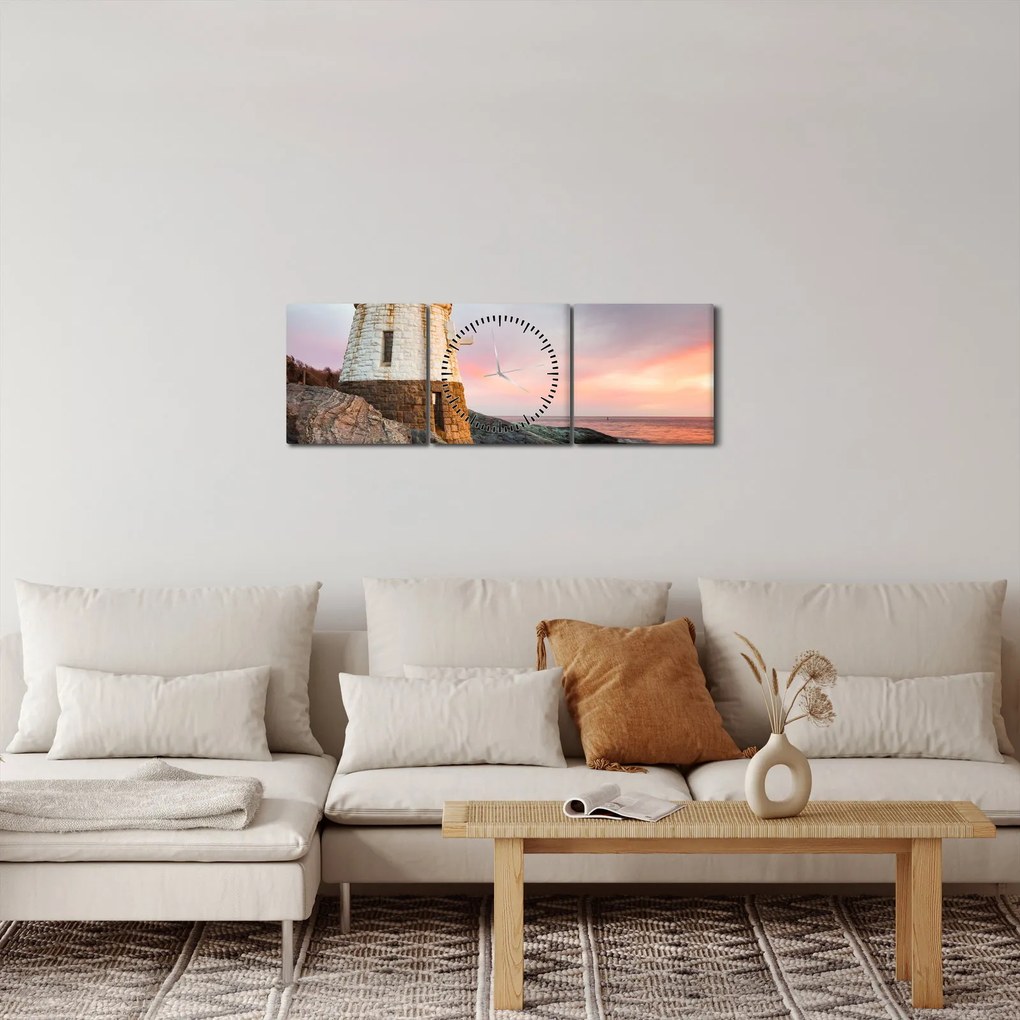 Kép - Castle Hill világítótorony (órával) (90x30 cm)