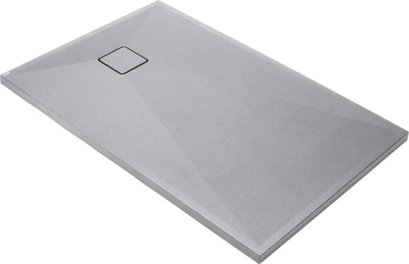 Correo gránit zuhanytálca metálszürke_90x120