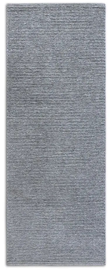 Szürke kézi szövésű gyapjú futószőnyeg 80x200 cm Francois – Villeroy&amp;Boch