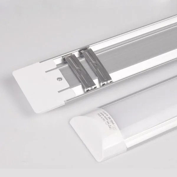 10 Darab Dupla Soros T12 LED fénycső armatúrával, 60 cm, 18W