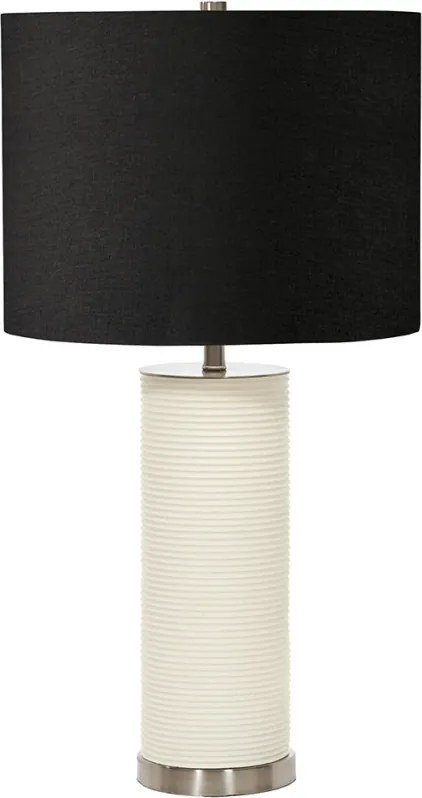 Elstead Lighting Ripple RIPPLE-TL-WHT-B Asztali lámpa 1x60W/E27