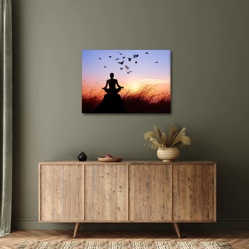 Kép - Meditáció (70x50 cm)