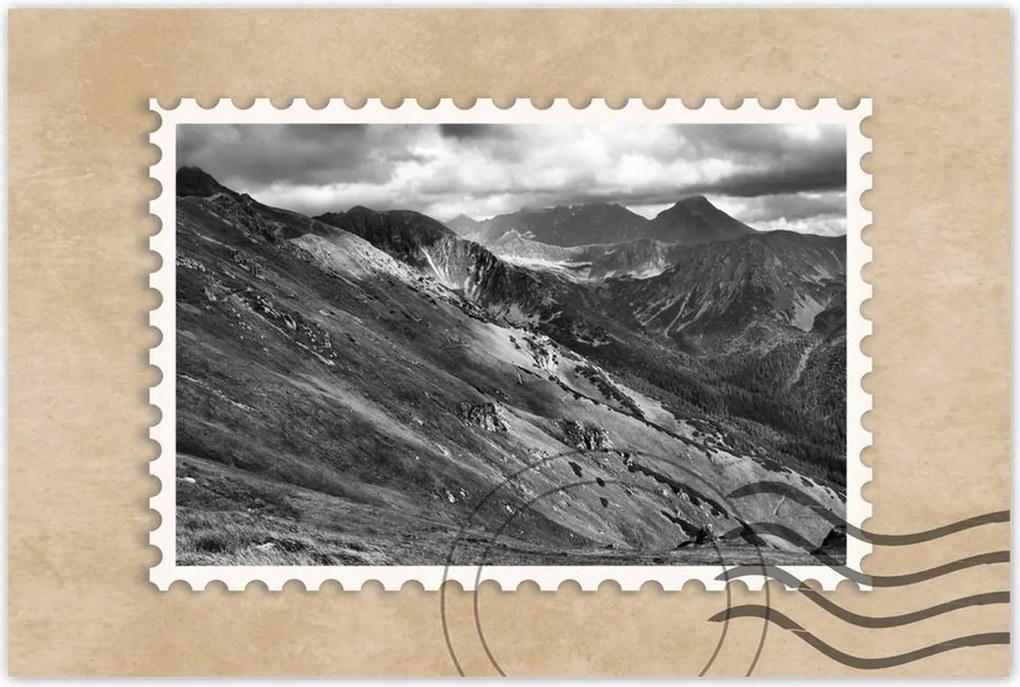 Poszterek 90x60 Tátra Lengyel hegyek Kilátás