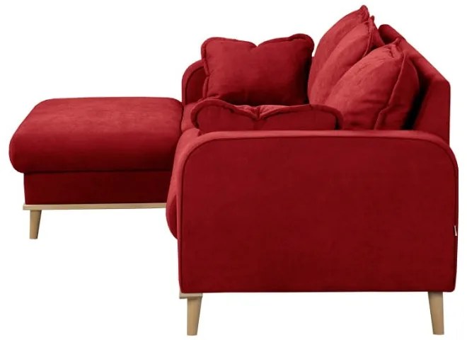 Piros sarokkanapé (bal oldali) Beata – Ropez