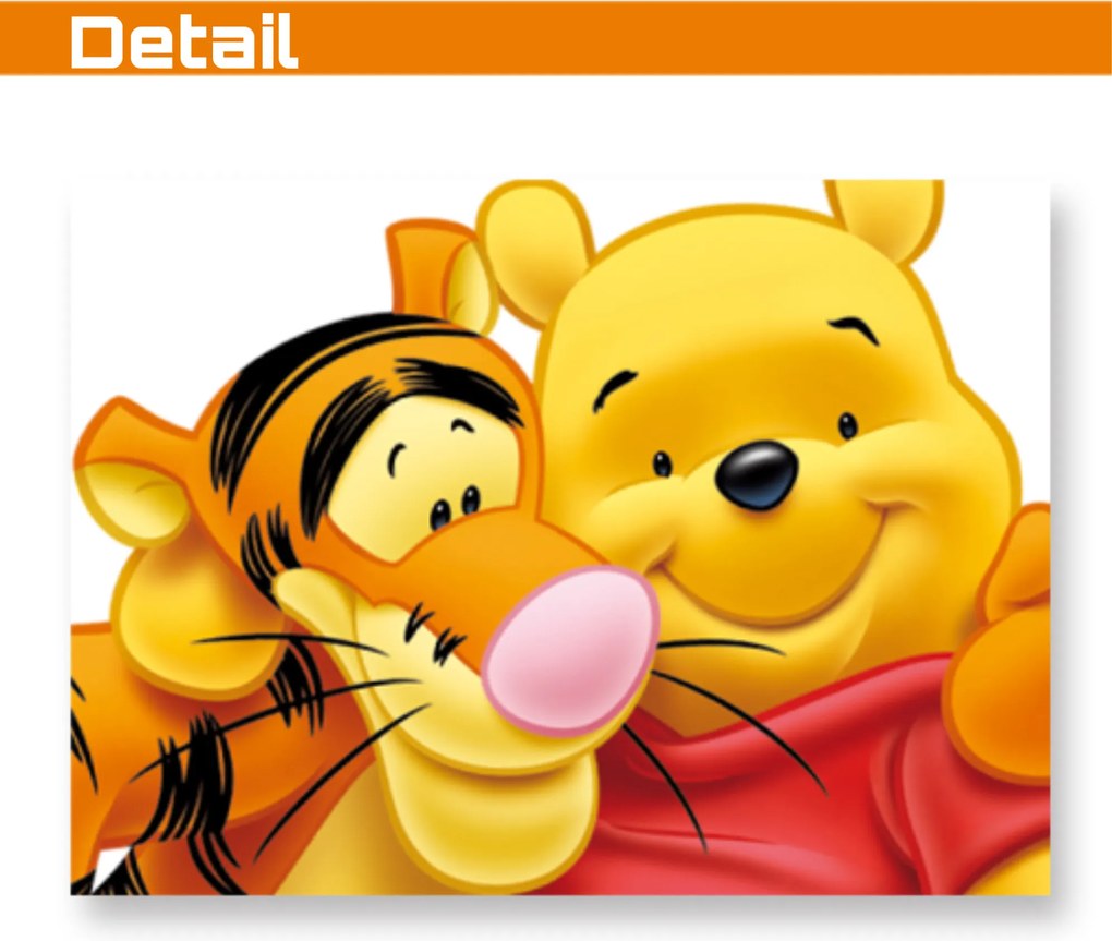 Falmatrica"Micimackó 2" 120x70cm