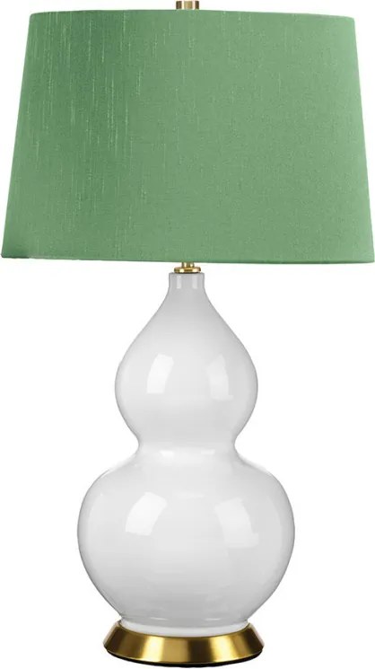 Elstead Lighting Isla ISLA-AB-TL-GREEN Asztali lámpa 1x60 W/E27