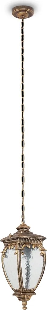 Maytoni klasszikus kültéri függeszték fleur antik bronz fekete arany myo414pl-01gb IP44