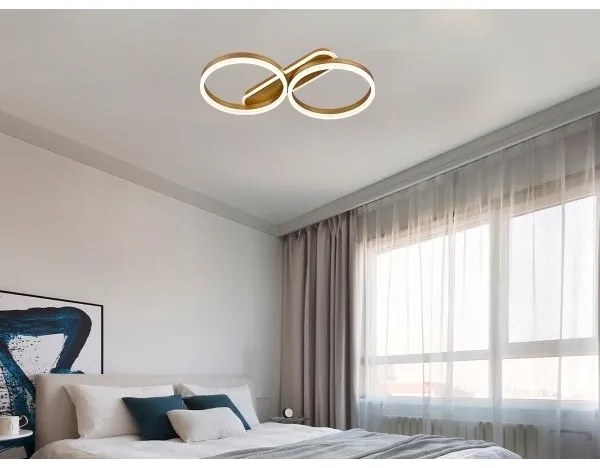 Dimmelhető LED mennyezeti lámpatest LED/60W/230V 3000-6500K + távirányító