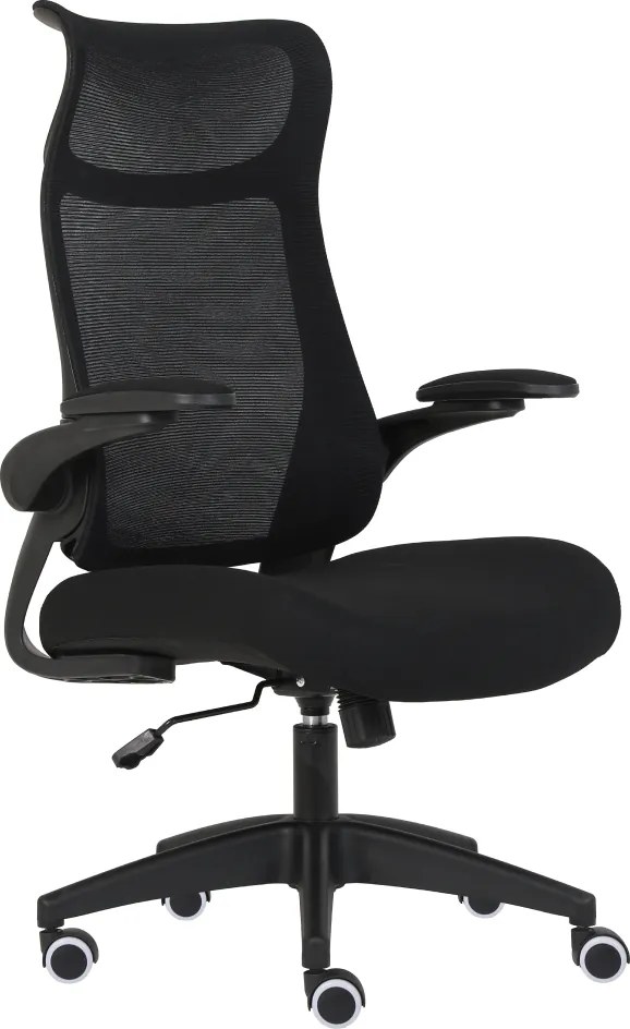 Irodai szék, fekete, SETON