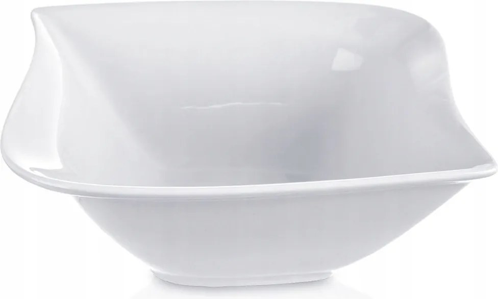 Porcelán Tál, Fehér, Szögletes, Desszertes Snackekhez, Modern