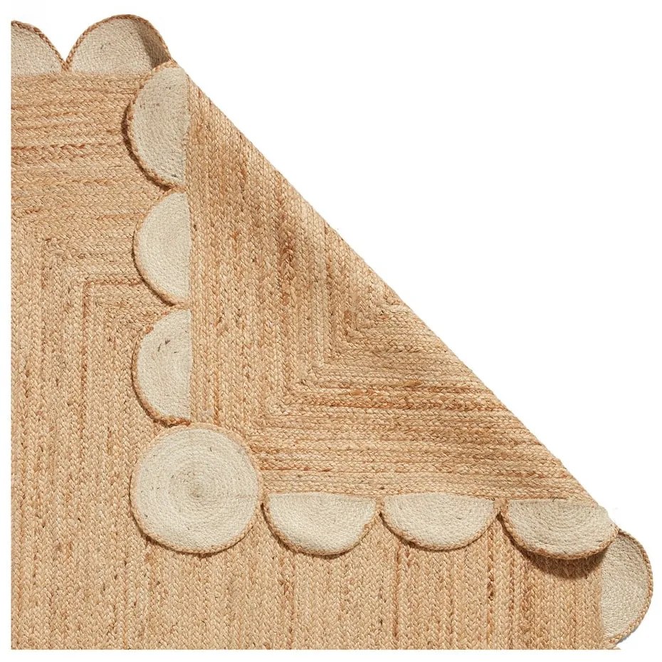 Natúr színű juta szőnyeg 160x230 cm Savannah Jute – Think Rugs