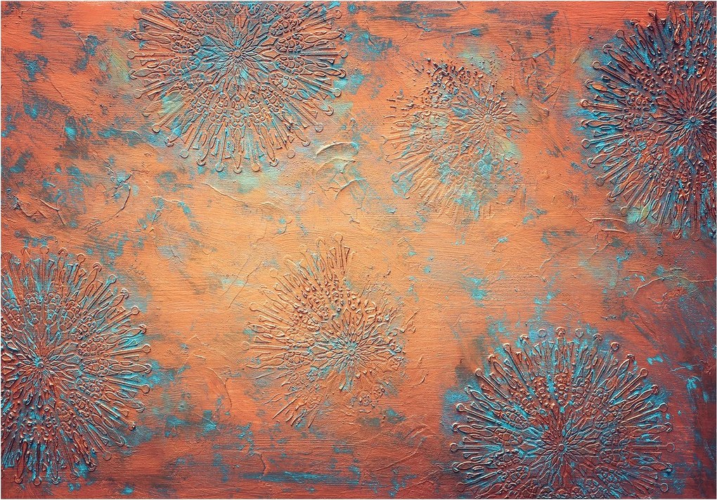 Fotótapéta Relief Radiális Ipari Kerék Textúra 416x290 +ragasztó