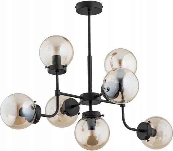 Transformers ipari csillár Fekete kapcsolható nappali buborék