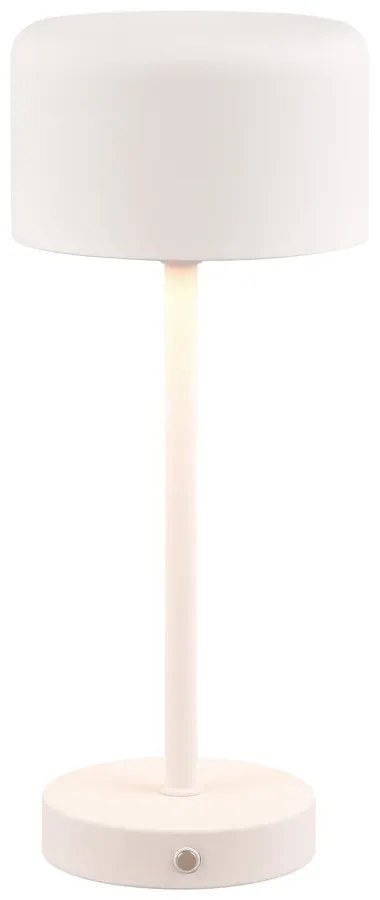 Fehér LED szabályozható asztali lámpa (magasság 30 cm) Jeff – Trio
